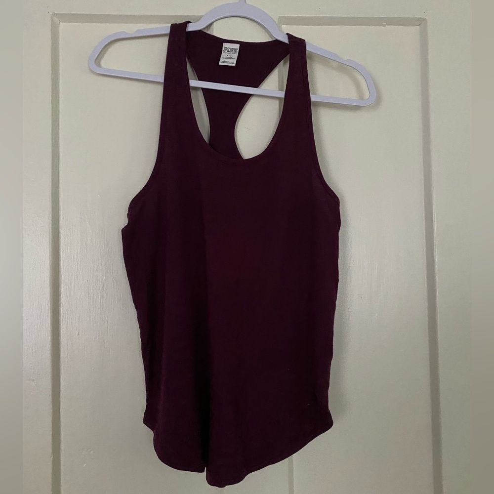 Victoria’s Secret PINK plum tank top